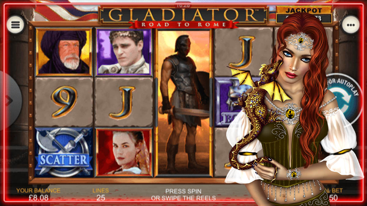 Игровой автомат Gladiator (Гладиатор) в казино Вулкан Stars