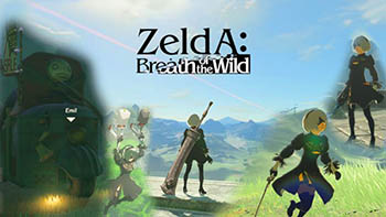 2B и Самус штурмуют просторы Zelda: Breath of the Wild